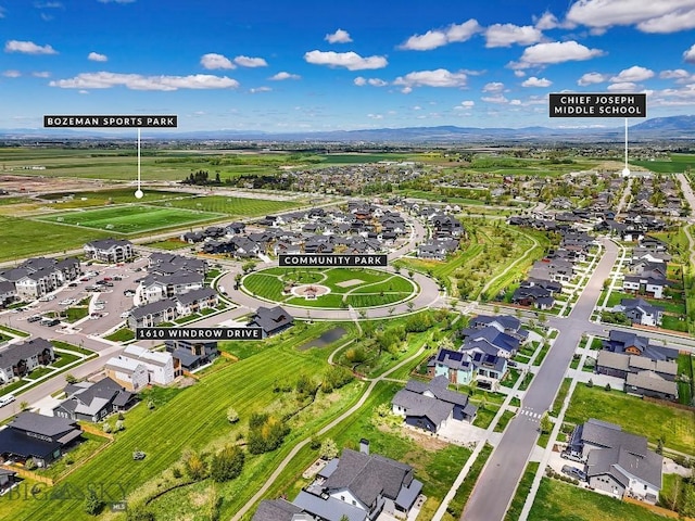 1610 Windrow Dr, Bozeman, MT 59718 - aerial perspective of suburban area