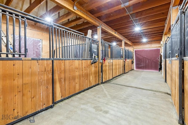 view of stable