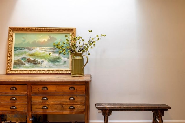 details with baseboards