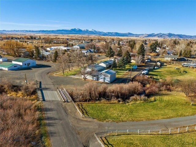 509 1st E, Whitehall, MT 59759 - bird's eye view of a mountain backdrop