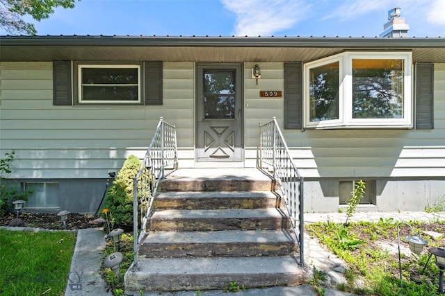 509 1st E, Whitehall, MT 59759 - doorway to property featuring covered porch