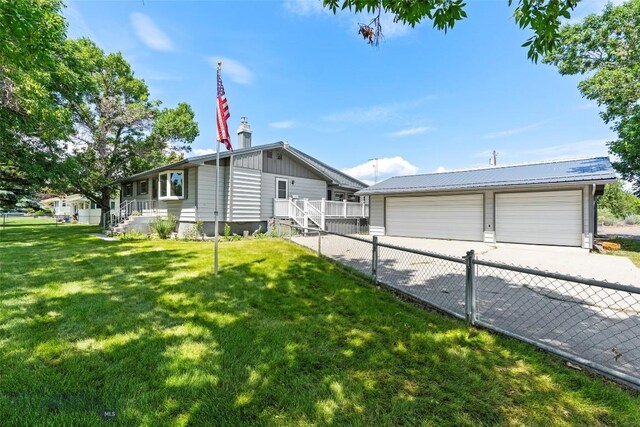 509 1st E, Whitehall, MT 59759 - view of side of property with a garage and an outdoor structure