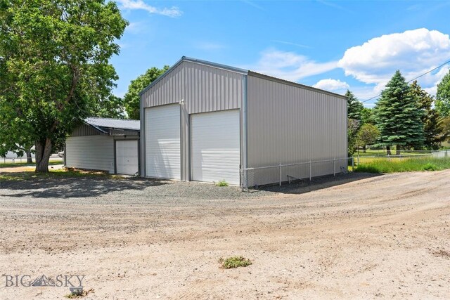 509 1st E, Whitehall, MT 59759 - view of detached garage