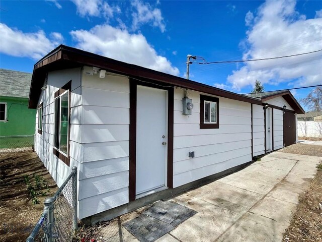 307 W Legion St, Whitehall, MT 59759 - view of outbuilding with fence