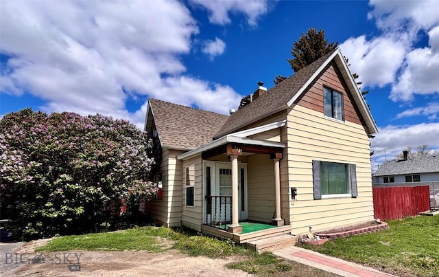 113 N Pacific St, Dillon, MT 59725 - view of front of house with a shingled roof