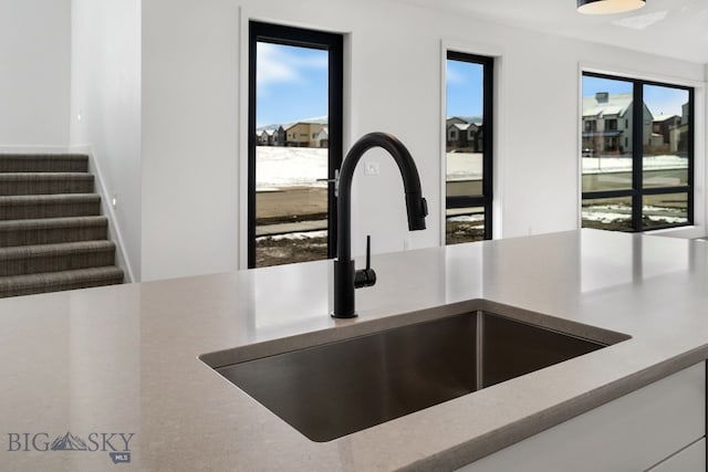details featuring a sink
