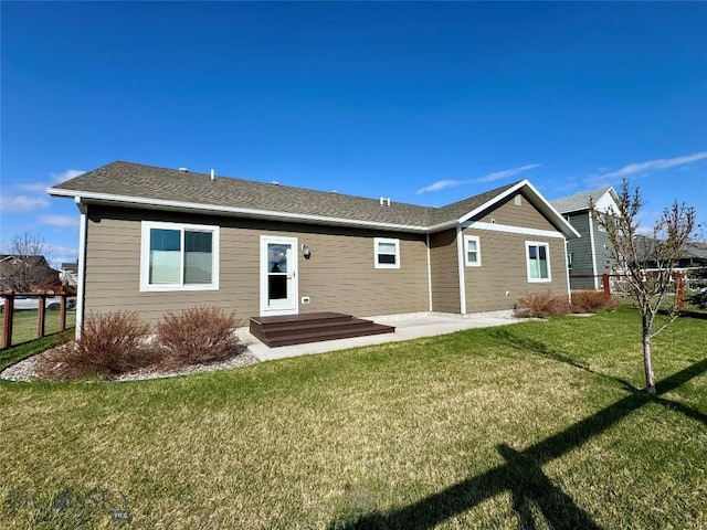 1222 Wildflower Trl, Livingston, MT 59047 - rear view of property featuring a patio