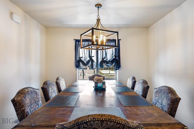250 Jackson Ln, Belgrade, MT 59714 - dining space with a chandelier