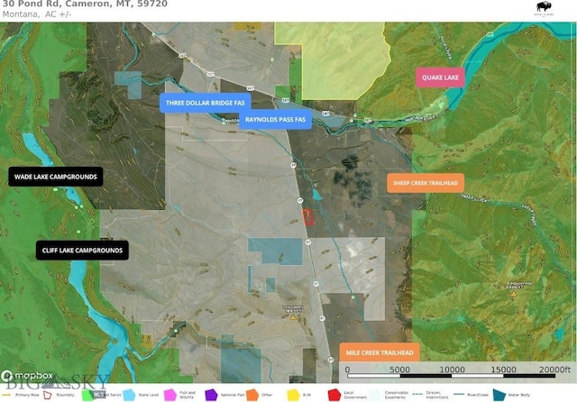 30 Pond Rd, Cameron, MT 59720