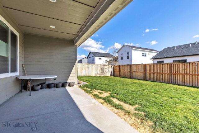 1508 Deadwood Loop, Belgrade, MT 59714 - view of yard featuring a patio area and a residential view