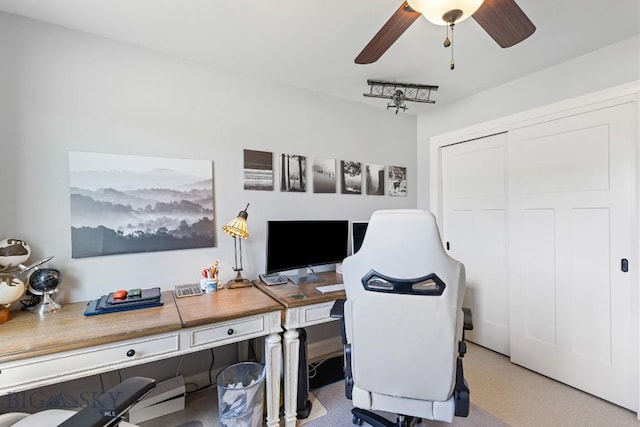 1708 Drummond Blvd, Belgrade, MT 59714 - office featuring ceiling fan