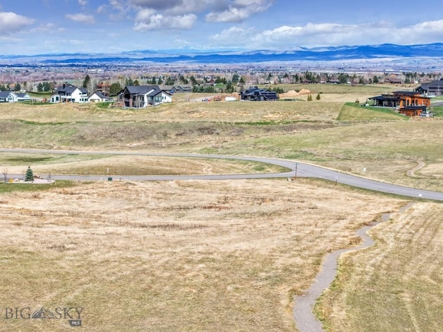 18 Moon Shadow Dr, Bozeman, MT 59715 - birds eye view of property featuring a mountain view