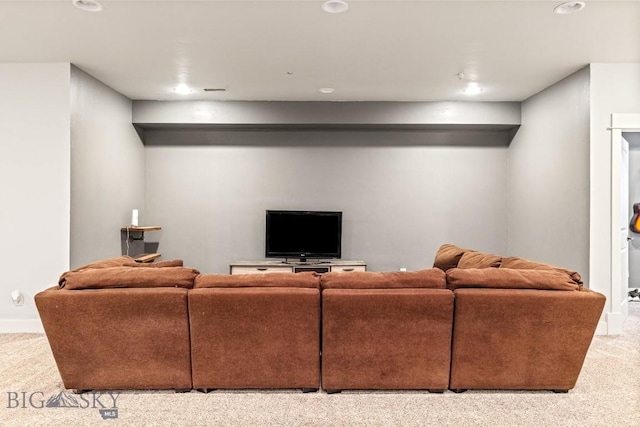 31 Haystack Dr, Bozeman, MT 59718 - carpeted living room featuring recessed lighting