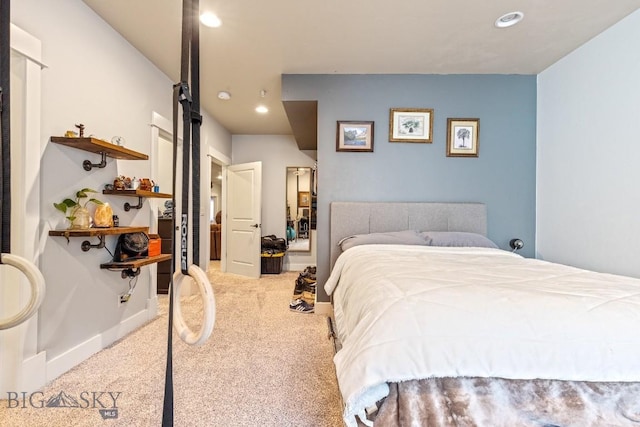 31 Haystack Dr, Bozeman, MT 59718 - carpeted bedroom featuring baseboards and recessed lighting