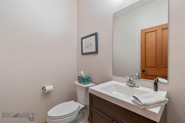 268 Pine Creek Dr, Bozeman, MT 59718 - bathroom with toilet and vanity