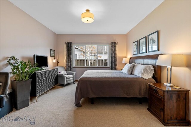 268 Pine Creek Dr, Bozeman, MT 59718 - bedroom featuring light carpet