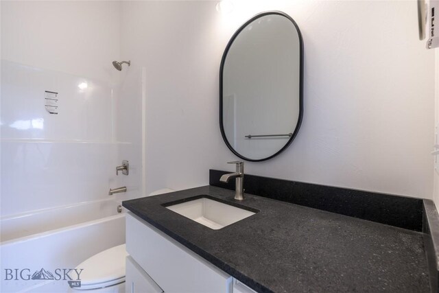 209 Pearl St, Ennis, MT 59729 - bathroom featuring vanity,  shower combination, and toilet