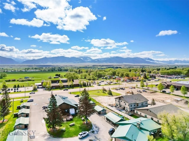209 Pearl St, Ennis, MT 59729 - bird's eye view of mountains
