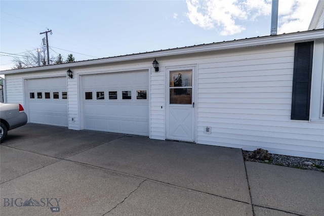 602 Harris, Big Timber, MT 59011 - view of detached garage