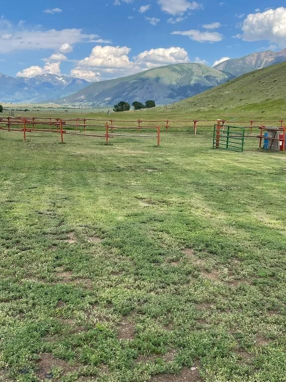 682 E River Rd, Pray, MT 59065 - surrounding community featuring a rural view and a mountain view
