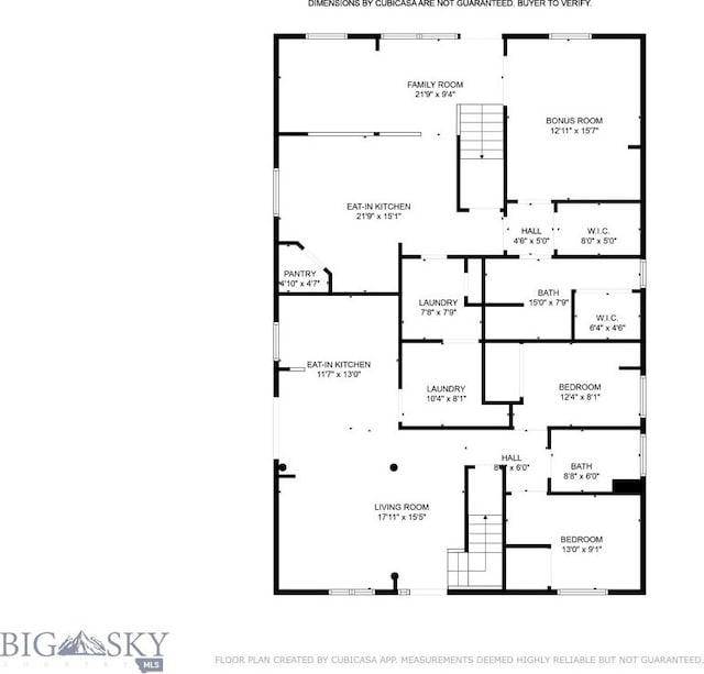 682 E River Rd, Pray, MT 59065 - home floor plan