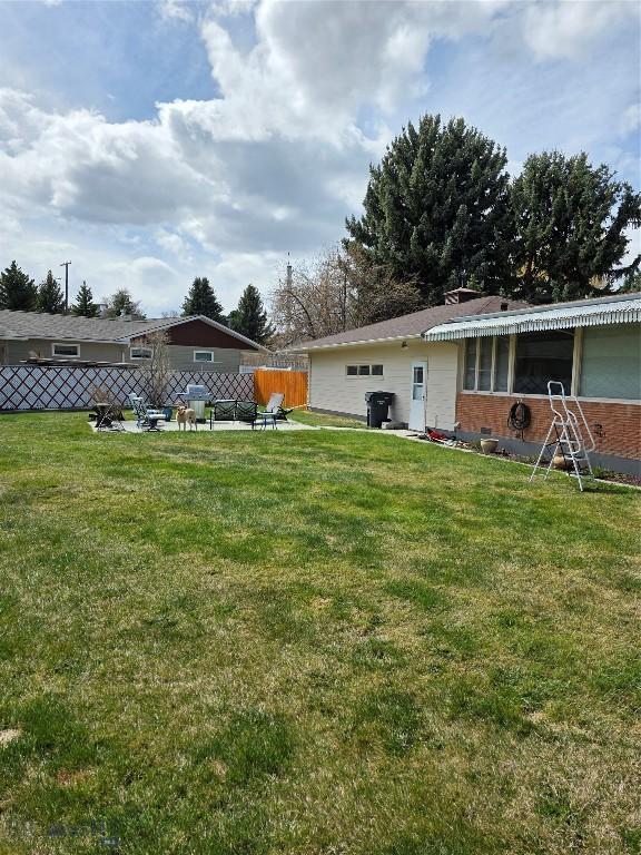 606 S Arizona, Dillon, MT 59725 - view of yard