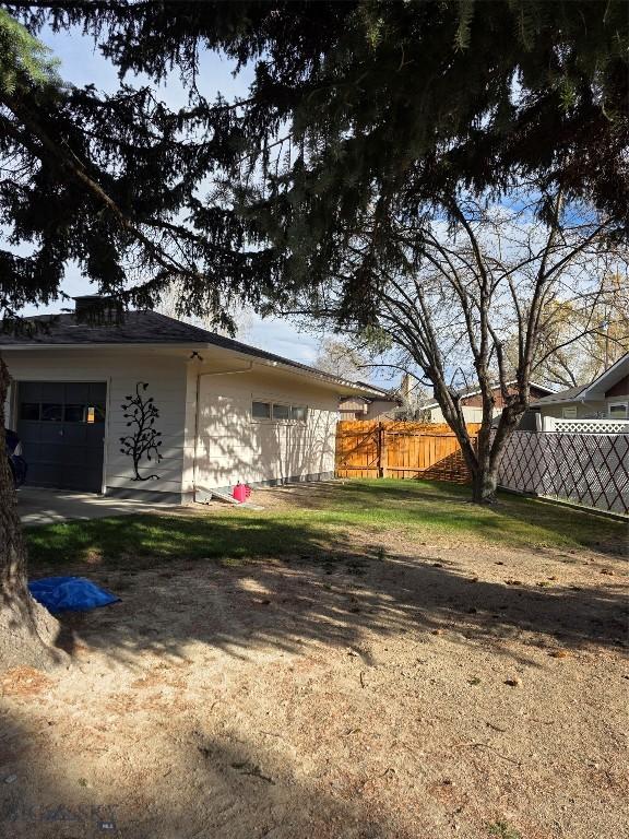 606 S Arizona, Dillon, MT 59725 - view of home's exterior featuring fence