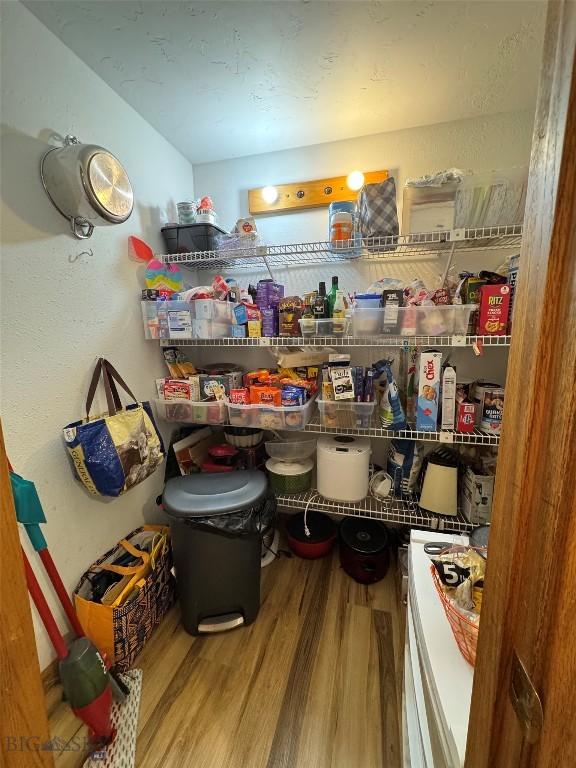 view of pantry