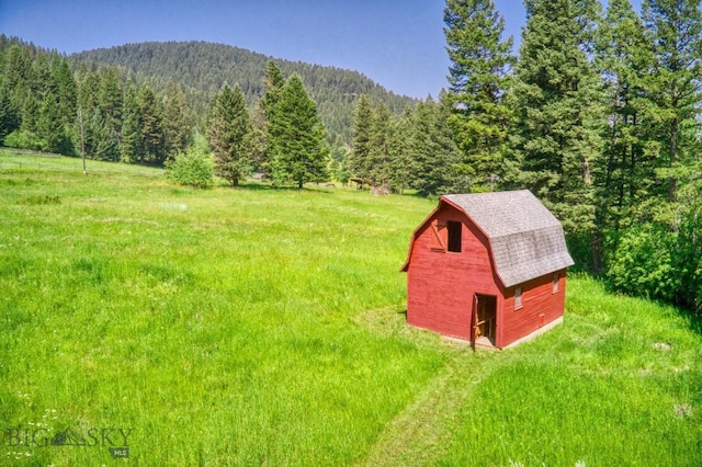 14470 Cottonwood Canyon Rd, Bozeman, MT 59718 - exterior space featuring a forest view