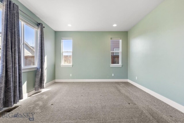 1511 Masterson, Belgrade, MT 59714 - unfurnished room with carpet floors and recessed lighting