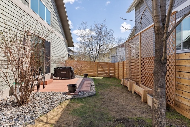 3383 Sora Way, Bozeman, MT 59718 - fenced backyard featuring a patio