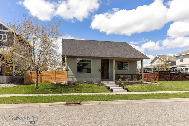 3383 Sora Way, Bozeman, MT 59718 - bungalow featuring a porch