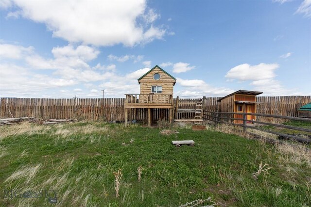 18 7m4r Rd, Sheridan, MT 59749 - view of yard featuring an outdoor structure