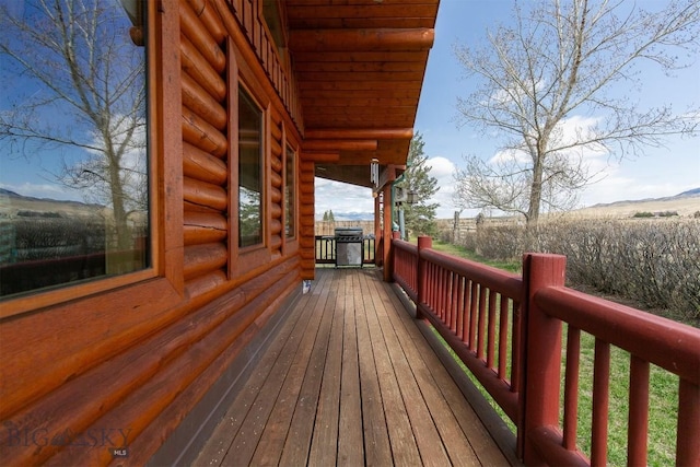 view of deck