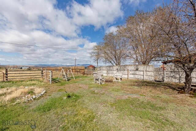 18 7m4r Rd, Sheridan, MT 59749 - view of yard featuring a view of rural / pastoral area