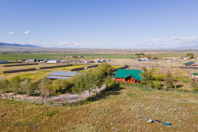 18 7m4r Rd, Sheridan, MT 59749 - overview of rural landscape featuring agricultural land and mountains