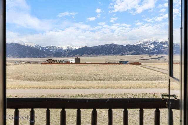 6 Browtine Ln, Ennis, MT 59729 - mountain view featuring a rural view