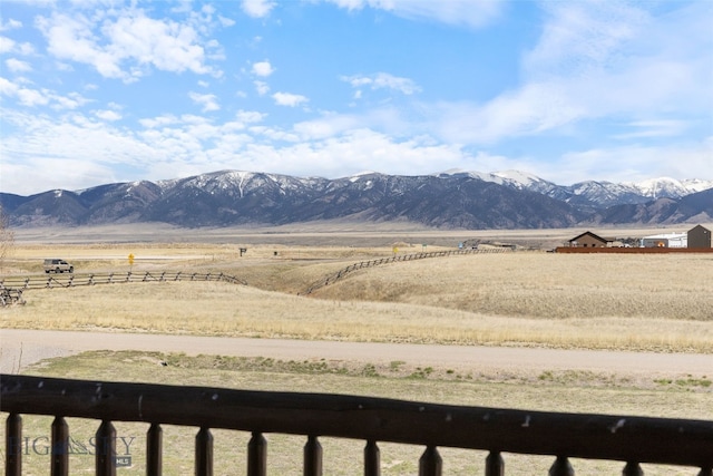 6 Browtine Ln, Ennis, MT 59729 - view of mountain feature with a rural view