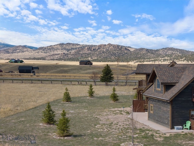 6 Browtine Ln, Ennis, MT 59729 - view of mountain feature featuring a rural view