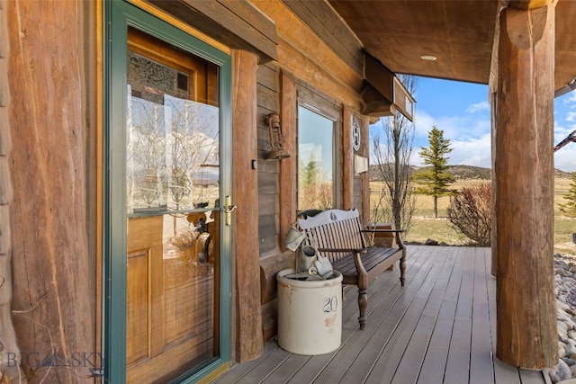6 Browtine Ln, Ennis, MT 59729 - view of wooden deck
