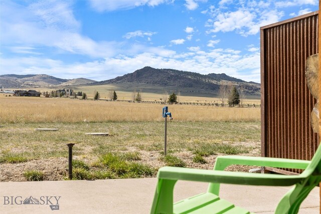 6 Browtine Ln, Ennis, MT 59729 - property view of mountains featuring a rural view