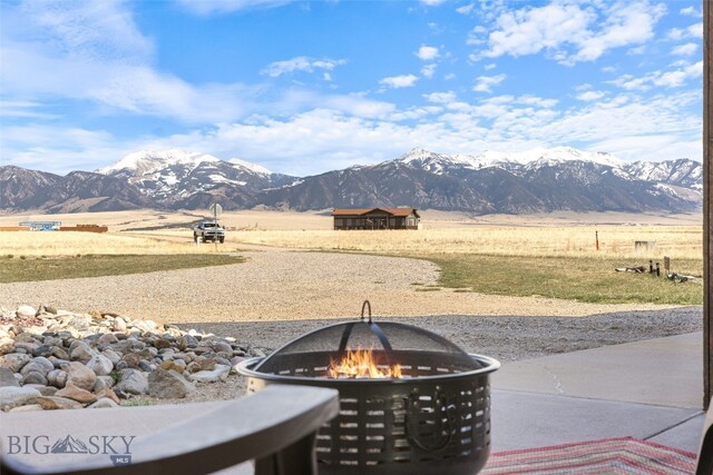 6 Browtine Ln, Ennis, MT 59729 - property view of mountains featuring a rural view