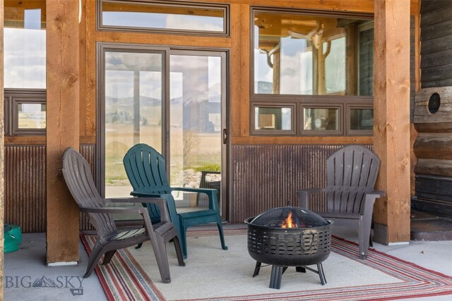 6 Browtine Ln, Ennis, MT 59729 - sunroom featuring carpet floors