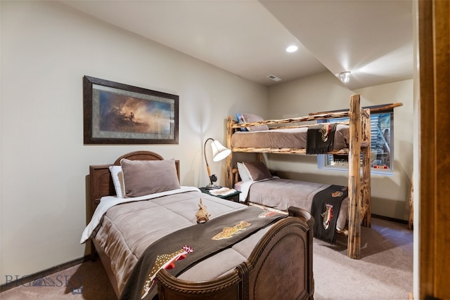 6 Browtine Ln, Ennis, MT 59729 - carpeted bedroom with visible vents, recessed lighting, and baseboards