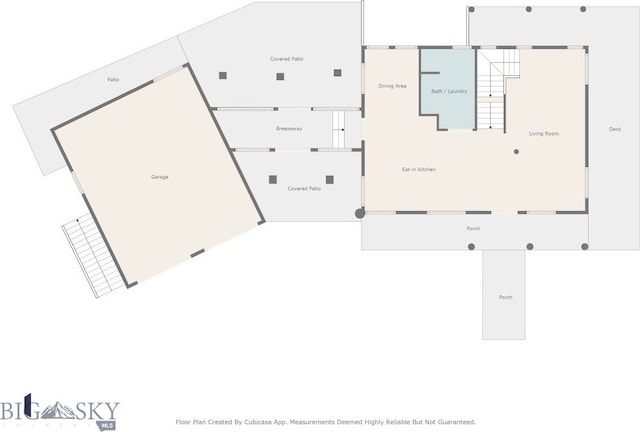6 Browtine Ln, Ennis, MT 59729 - floor plan