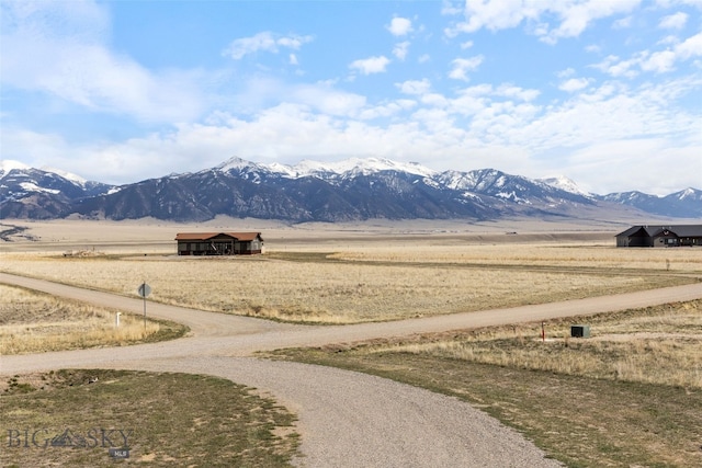 6 Browtine Ln, Ennis, MT 59729 - mountain view featuring a rural view