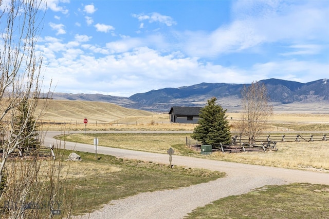 6 Browtine Ln, Ennis, MT 59729 - property view of mountains with a rural view