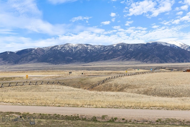 6 Browtine Ln, Ennis, MT 59729 - view of mountain feature with a rural view