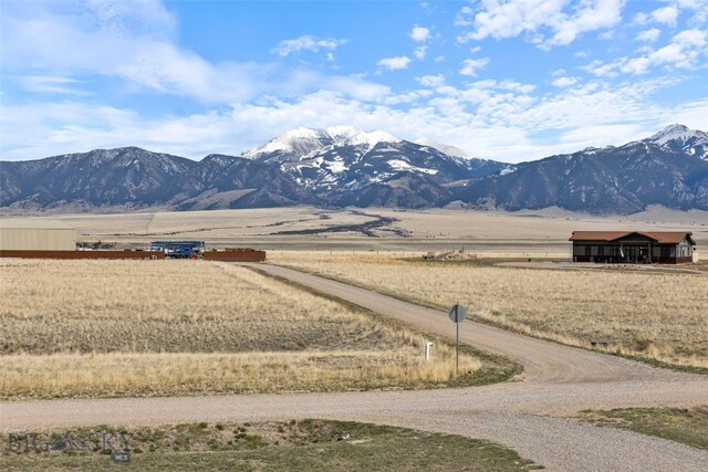 6 Browtine Ln, Ennis, MT 59729 - view of mountain feature featuring a rural view