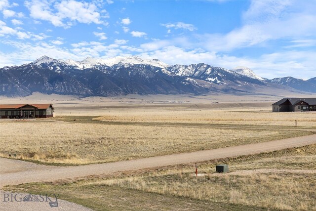 6 Browtine Ln, Ennis, MT 59729 - property view of mountains featuring a rural view